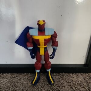 2009 Animated Red Tornado 5" Action Figure Batman Brave & Bold DC Comics